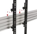 B-Tech Ramiona montażowe SYSTEM X BT8390-VESA400F/B