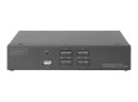 Przełącznik KVM Digitus 4-portowy z 4K HDMI do pojedynczego wyświetlacza DS-12880