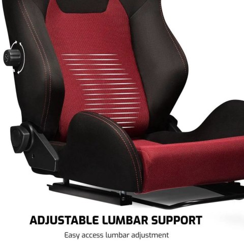 Next Level Racing PRS2 Fotel Simracing Performance Reklinujący dla Graczy (do 150 kg)