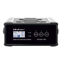 Qoltec Inteligentna mikroprocesorowa ładowarka 12V 24V 25A| Prostownik z funkcją naprawy do akumulatora AGM GEL SLA | LCD