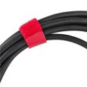 Goobay kabel management set with hook-and-loop fastener (17cm) 70350 blue, green, orange, red, black, white