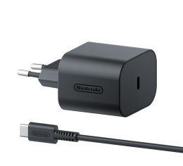 Nintendo 10015096 ładowarka do urządzeń przenośnych Przenośna konsola do gier Czarny Prąd przemienny Wewnętrzna