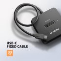 Stacja dokująca AXAGON ADSA-M2C11L z interfejsem USB-C o prędkości 10 Gb/s do dysków SSD M.2 NVMe