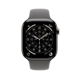 Apple Watch Series 11 OLED 42 mm Cyfrowy 374 x 446 px Ekran dotykowy 5G Tytan Wi-Fi GPS