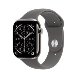 Apple Watch Series 11 OLED 46 mm Cyfrowy 416 x 496 px Ekran dotykowy 5G Tytan Wi-Fi GPS