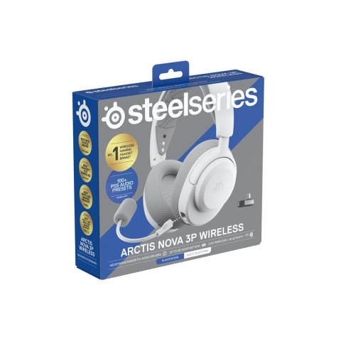 Słuchawki Steelseries Arctis Nova 3P BT (61687) Białe