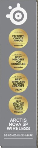 Słuchawki Steelseries Arctis Nova 3P Wireless do Playstation, Levander