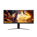 AOC G4 CU34G4ZCA monitor komputerowy 86,4 cm (34") 3440 x 1440 px Wide Quad HD Czarny, Czerwony