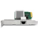 Karta sieciowa Trendnet TEG-10GECTX, wewnętrzna, przewodowa, PCI Express, Ethernet, 10000 Mbit/s, zielony, szary