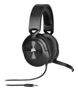 Corsair HS55 STEREO Zestaw słuchawkowy Przewodowa Ręczny Gaming Węgiel