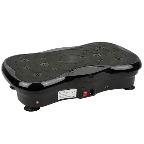 Extralink Moonwalk Spin Move Platofrma Wibracyjna do Cwiczen Fitness 200W czarna