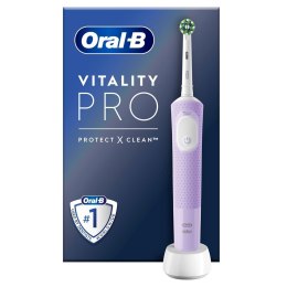 Oral-B Vitality Pro Dorosły Obrotowa szczoteczka do zębów Fioletowy