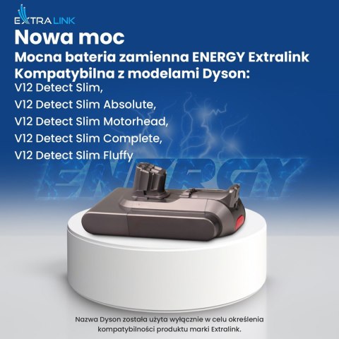 Bateria, akumulator do odkurzacza Dyson V12, 25.2V 2500mAh