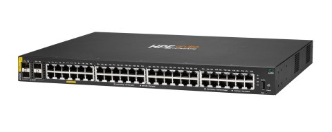 HPE Aruba Networking CX 6000 Zarządzany L2/L3 Gigabit Ethernet (10/100/1000) Obsługa PoE 1U Czarny