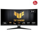 ASUS TUF Gaming VG34VQ3B monitor komputerowy 86,4 cm (34") 3440 x 1440 px UltraWide Quad HD LED Czarny