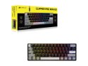 Klawiatura gamingowa CORSAIR CLIPPER PRO MINI 60 z czujnikami Halla, podświetleniem RGB LED, technologią CORSAIR MGX Core, czarn