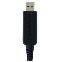 Koss | CS95 USB | Słuchawki | Przewodowe | Nauszne | Mikrofon | Czarny/Złoty