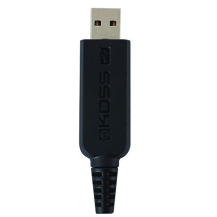 Koss | CS95 USB | Słuchawki | Przewodowe | Nauszne | Mikrofon | Czarny/Złoty