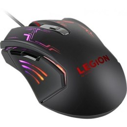 Lenovo MYSZ Legion M200 Wired, No, No, RGB Gaming MYSZ, Black
