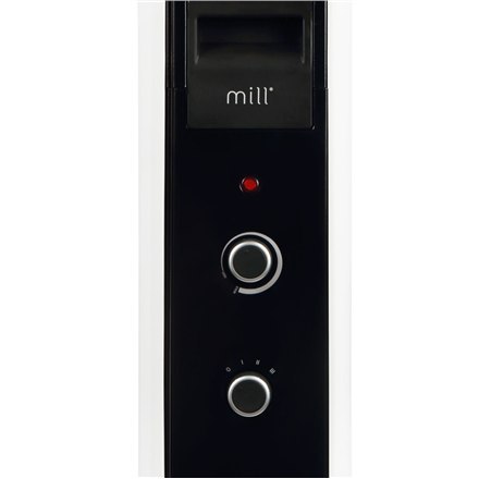 Mill | Grzejnik | AB-H1000MEC | Grzejnik olejowy | 1000 W | Liczba stopni mocy: 3 | Przeznaczony do pomieszczeń o powierzchni do