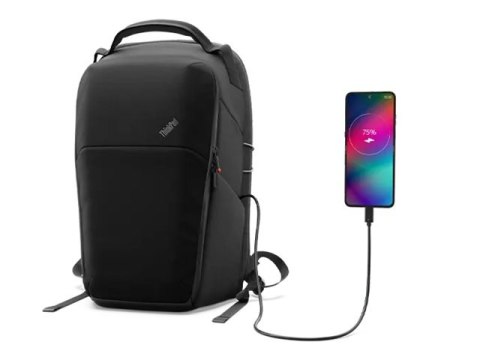 Plecak Lenovo ThinkPad 16" Click-Go, edycja Aura | Mieści urządzenia o przekątnej do 16 cali | Plecak | Czarny/ciemnoszary