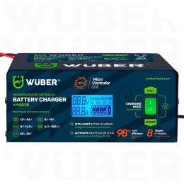 Prostownik mikroprocesorowy samochodowy 10A 6-150 Ah 2-24 V W14018 WUBER