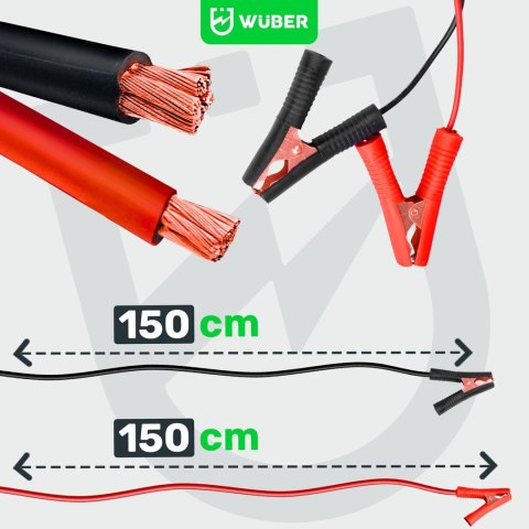 Prostownik mikroprocesorowy samochodowy 10A 6-150 Ah 2-24 V W14018 WUBER
