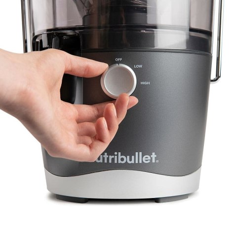 Wyciskarka NutriBullet NBJ100G, Szary, 1,5 L, 0,8 L, Obrotowy, Plastikowy, Stal nierdzewna, 800 W