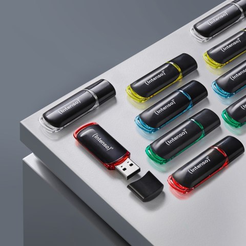 Intenso 3511561 pamięć USB 8 GB USB Typu-A 2.0 Czarny, Czerwony, Zielony, Przezroczysty, Żółty, Niebieski