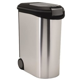 CURVER petlife 20kg - pojemnik do przechowywania karmy, srebrny