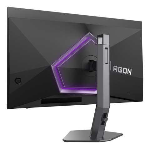 AOC AGON PRO AG276QKD2 monitor komputerowy 67,3 cm (26.5") 2560 x 1440 px Quad HD QD-OLED Czarny, Szary