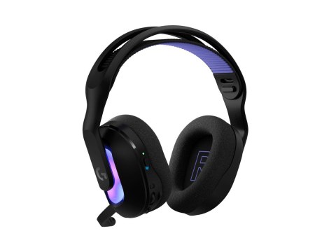 Logitech G G522 Lightspeed Zestaw słuchawkowy Bezprzewodowy Opaska na głowę Gaming USB Type-C Bluetooth Czarny