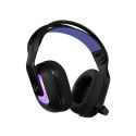 Logitech G G522 Lightspeed Zestaw słuchawkowy Bezprzewodowy Opaska na głowę Gaming USB Type-C Bluetooth Czarny