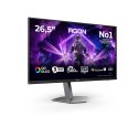 AOC AGON PRO AG276QKD2 monitor komputerowy 67,3 cm (26.5") 2560 x 1440 px Quad HD QD-OLED Czarny, Szary