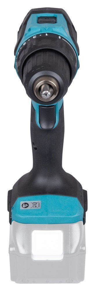 Makita DDF490Z wiertło 1900 RPM Zamek centralny 1,7 kg Niebieski, Czarny