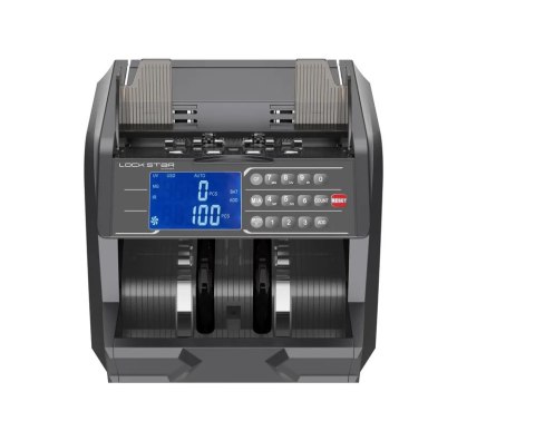 Profesjonalna liczarka nominałowa do banknotów Extralink LockStar MG X-600 UV, IR