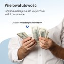 Profesjonalna liczarka nominałowa do banknotów Extralink LockStar MG X-600 UV, IR