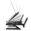 LogiLink AA0133 stojak na laptop Podstawka na notebooka Czarny 40,6 cm (16")