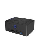 ICY BOX IB-1233CL-CR USB 3.2 Gen 1 (3.1 Gen 1) Type-A Czarny