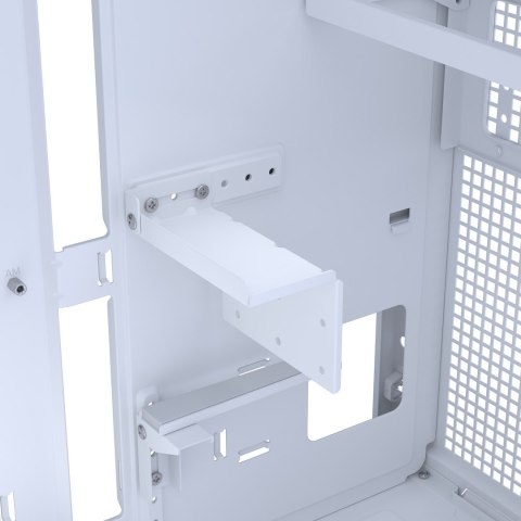 ASUS PRIME AP303 TG White Midi Tower Biały