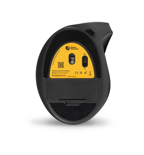 BakkerElkhuizen FastForward Pro mouse myszka Biuro Po prawej stronie RF Wireless + Bluetooth + USB Type-C Optyczny 5000 DPI