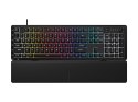 CORSAIR SKIFF 100 PLUS - przewodowa klawiatura gamingowa z membraną i podświetleniem RGB, 10 stref podświetlenia LED RGB