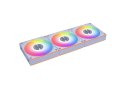 Bezprzewodowy wentylator Lian Li UNI FAN CL, 3-pak - 120mm, biały