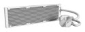 Chłodzenie wodne Montech HyperFlow Silent AiO - 360mm, białe