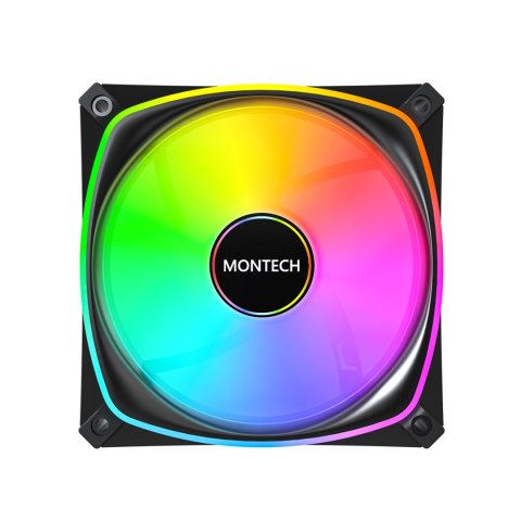 Montech AX120 PRO Obudowa komputera Wentylator 12 cm Czarny 3 szt.