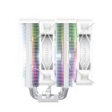 Montech NX600 ARGB Procesor Chłodnica powietrza 12 cm Biały 1 szt.