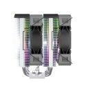 Montech NX600 ARGB Procesor Chłodnica powietrza 12 cm Czarny 1 szt.
