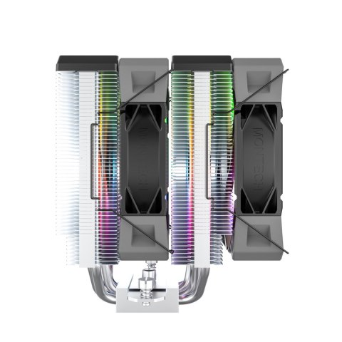 Montech NX600 ARGB Procesor Chłodnica powietrza 12 cm Czarny 1 szt.