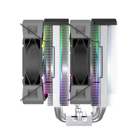 Montech NX600 ARGB Procesor Chłodnica powietrza 12 cm Czarny 1 szt.