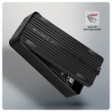Axagon EEM2-40G obudowa do dysków twardych Obudowa SSD Czarny M.2